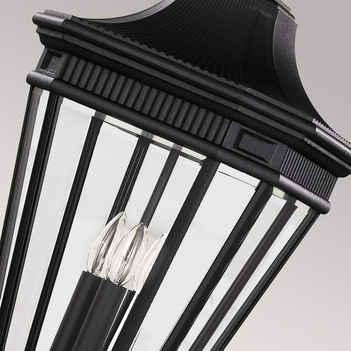 Norlys Cotswold Lane 3 Light Large Chain Lantern FE-COTSLN8-L-BK Black
