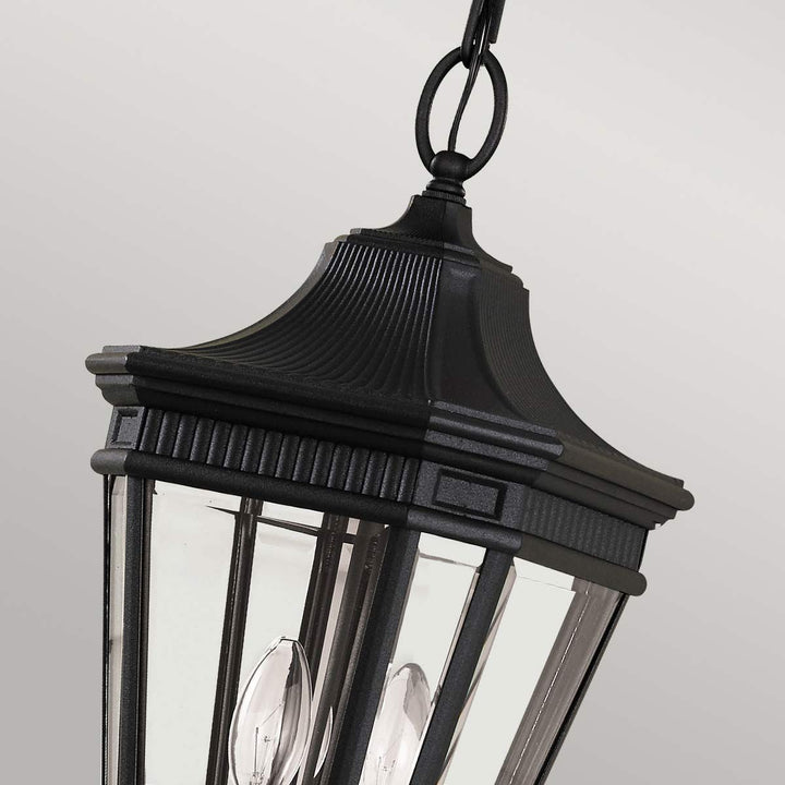 Norlys Cotswold Lane 2 Light Medium Chain Lantern FE-COTSLN8-M-BK Black