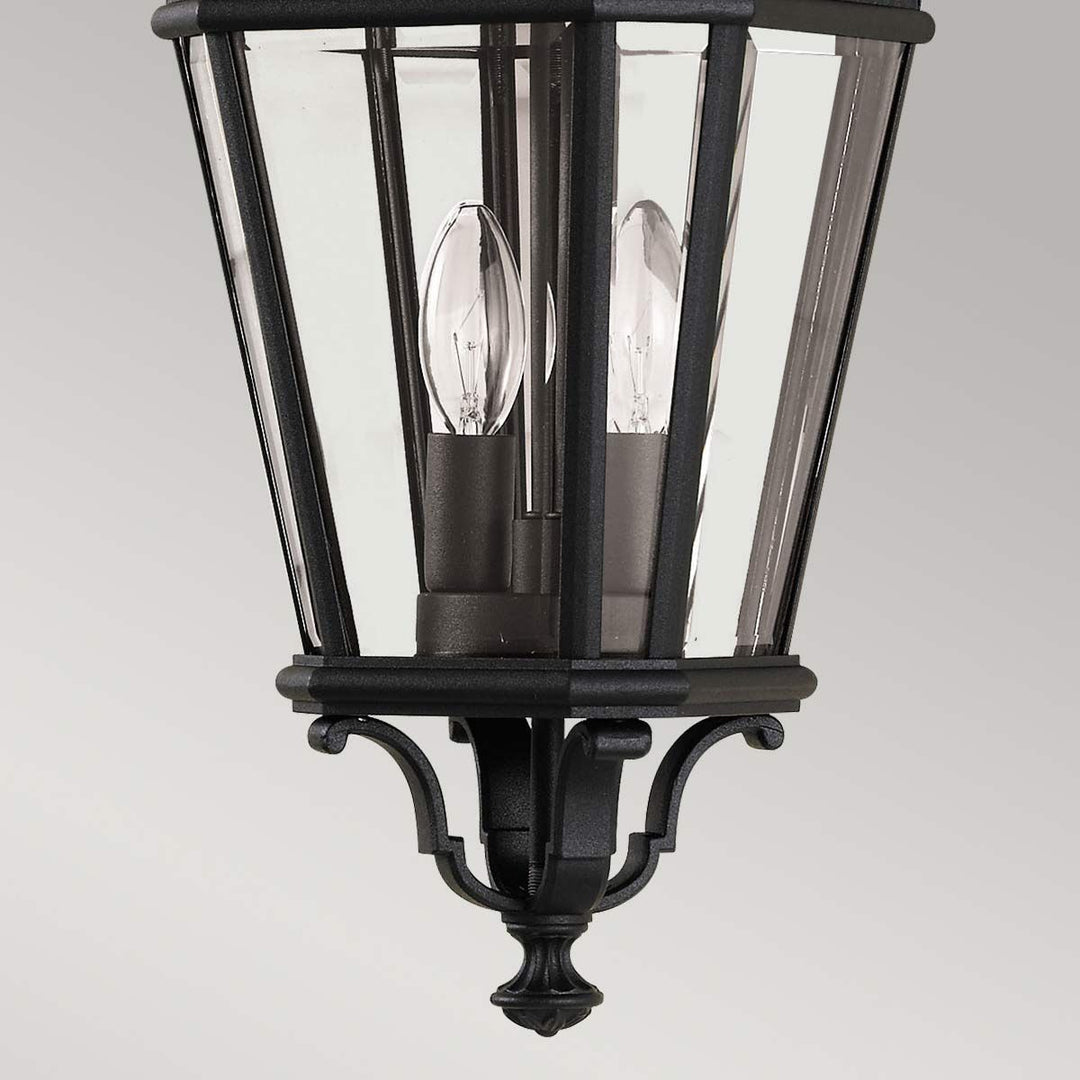 Norlys Cotswold Lane 2 Light Medium Chain Lantern FE-COTSLN8-M-BK Black