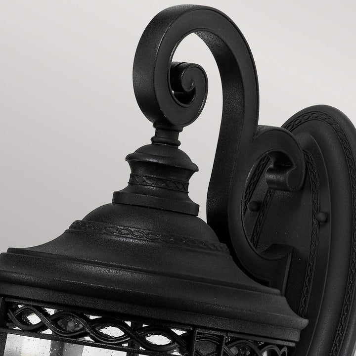 Norlys English Bridle 3 Light Large Wall Lantern FE-EB2-L-BLK Black