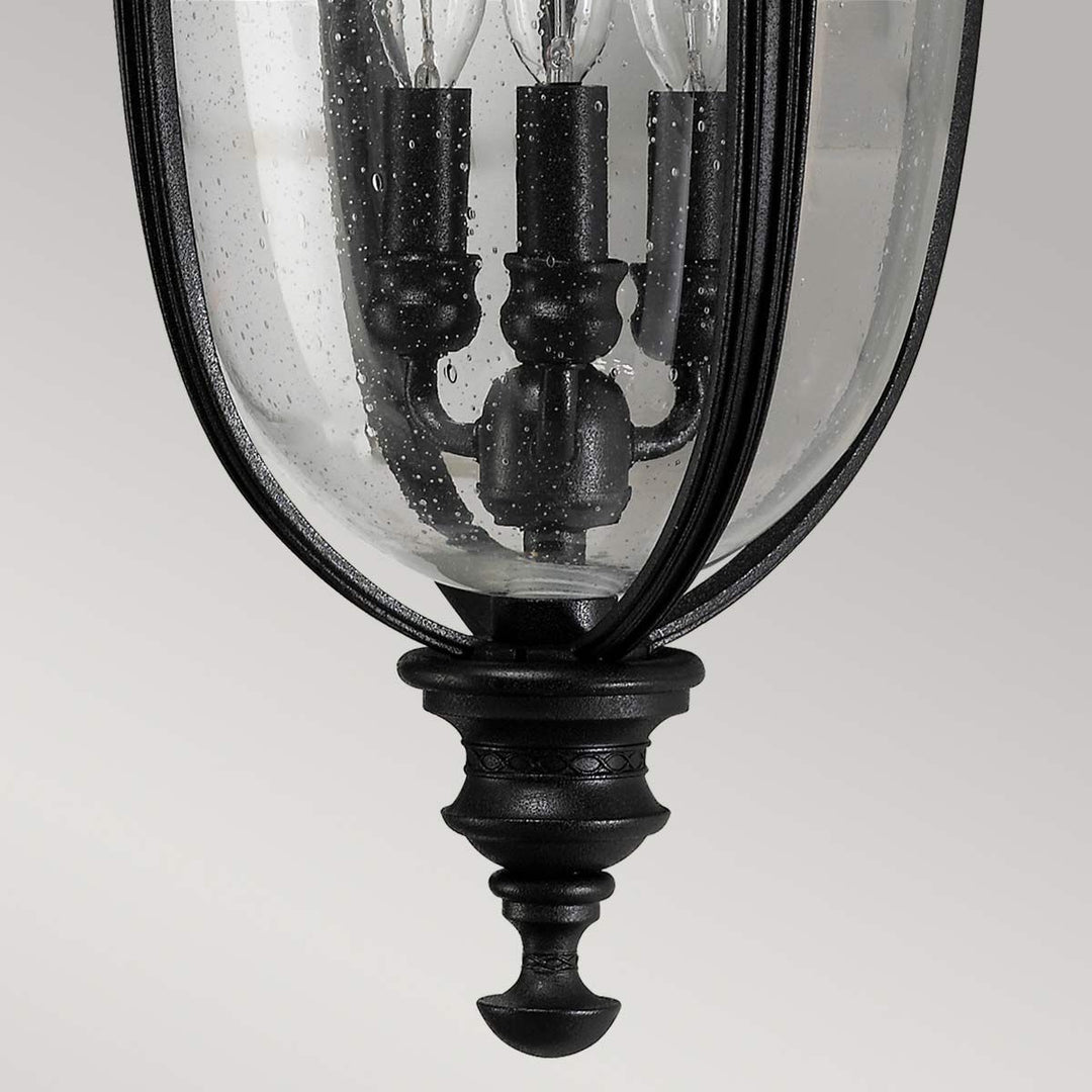 Norlys English Bridle 3 Light Large Wall Lantern FE-EB2-L-BLK Black