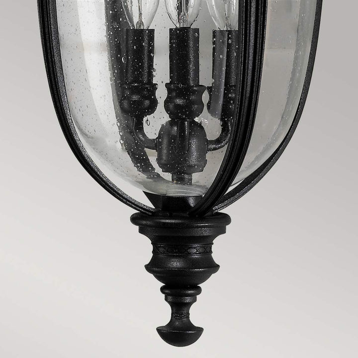 Norlys English Bridle 3 Light Large Wall Lantern FE-EB2-L-BLK Black