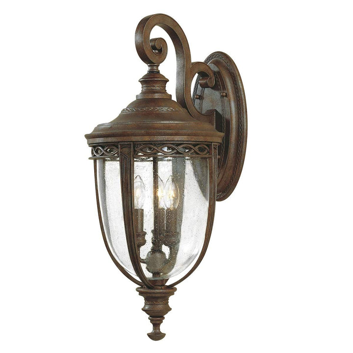 Norlys English Bridle 3 Light Large Wall Lantern FE-EB2-L-BRB British Bronze