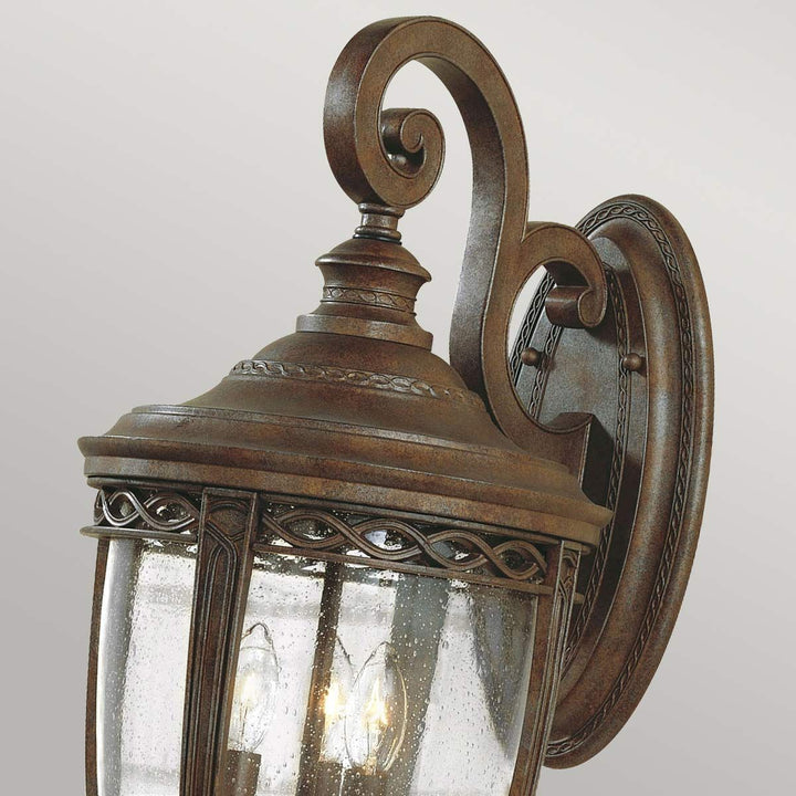 Norlys English Bridle 3 Light Large Wall Lantern FE-EB2-L-BRB British Bronze