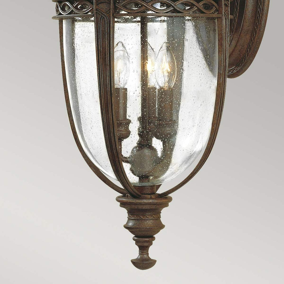 Norlys English Bridle 3 Light Large Wall Lantern FE-EB2-L-BRB British Bronze