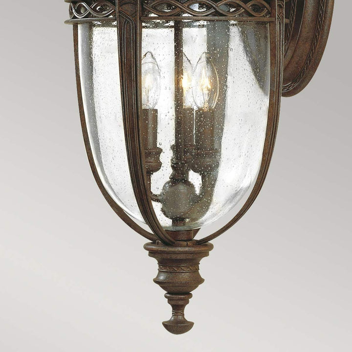 Norlys English Bridle 3 Light Large Wall Lantern FE-EB2-L-BRB British Bronze