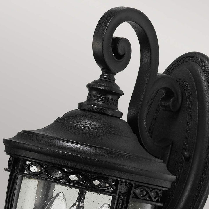 Norlys English Bridle 3 Light Medium Wall Lantern FE-EB2-M-BLK Black