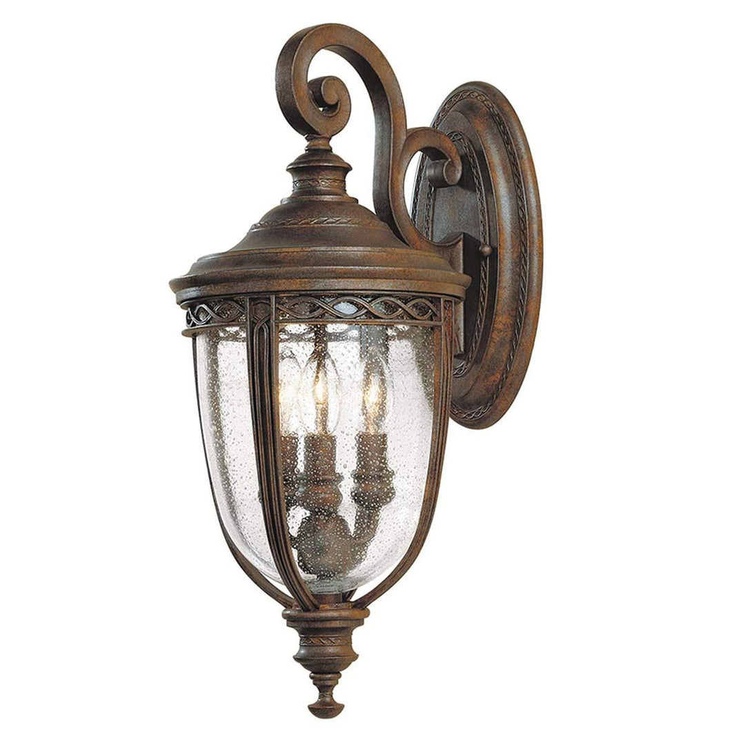 Norlys English Bridle 3 Light Medium Wall Lantern FE-EB2-M-BRB British Bronze