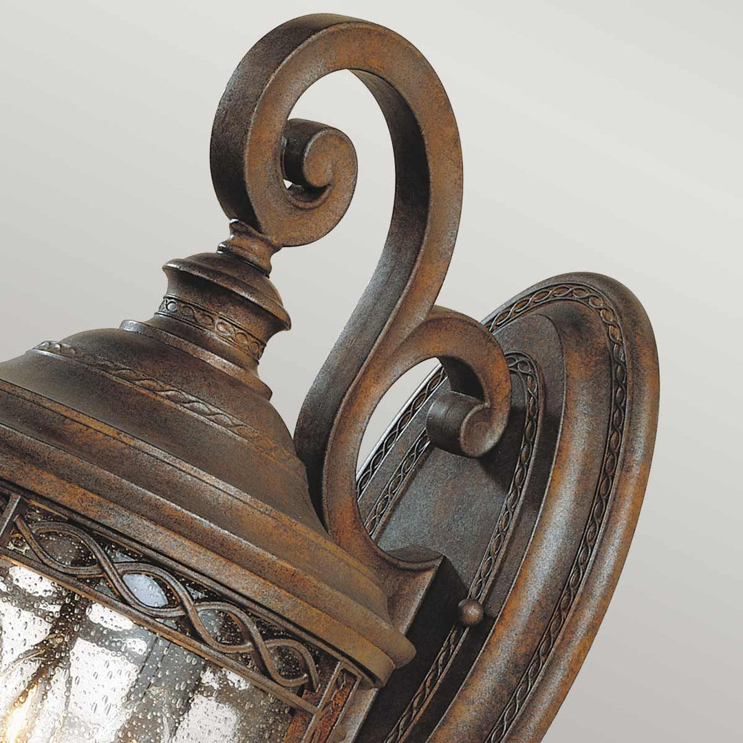 Norlys English Bridle 3 Light Medium Wall Lantern FE-EB2-M-BRB British Bronze