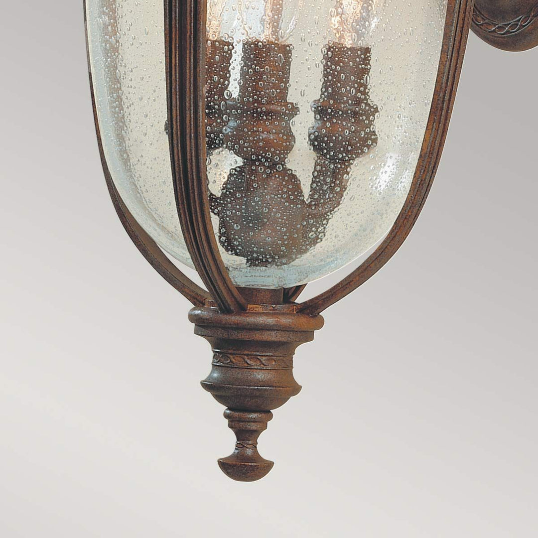 Norlys English Bridle 3 Light Medium Wall Lantern FE-EB2-M-BRB British Bronze