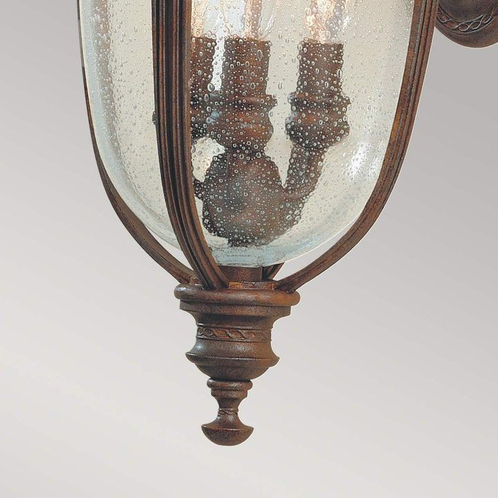 Norlys English Bridle 3 Light Medium Wall Lantern FE-EB2-M-BRB British Bronze