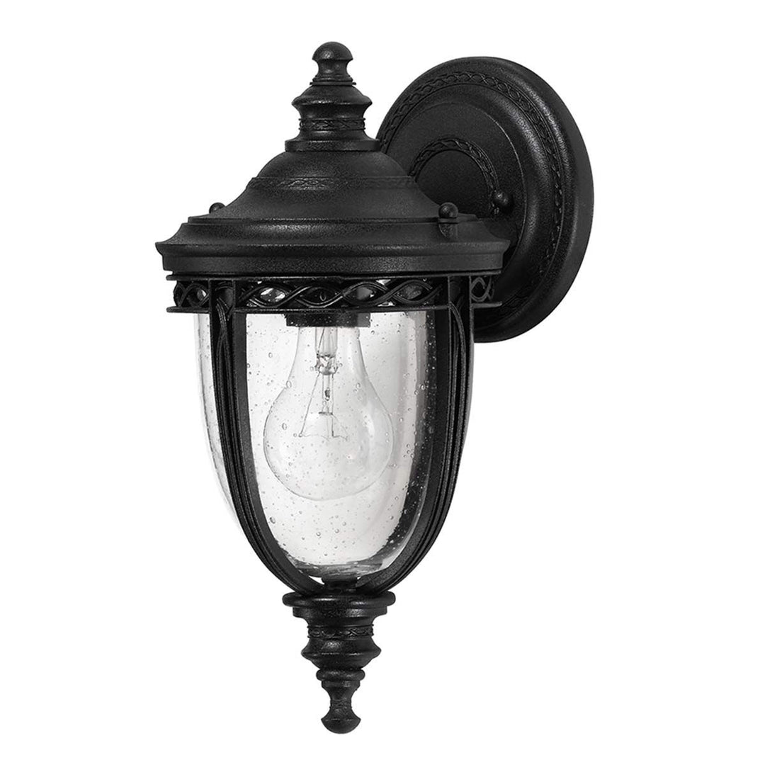 Norlys English Bridle 1 Light Small Wall Lantern FE-EB2-S-BLK Black