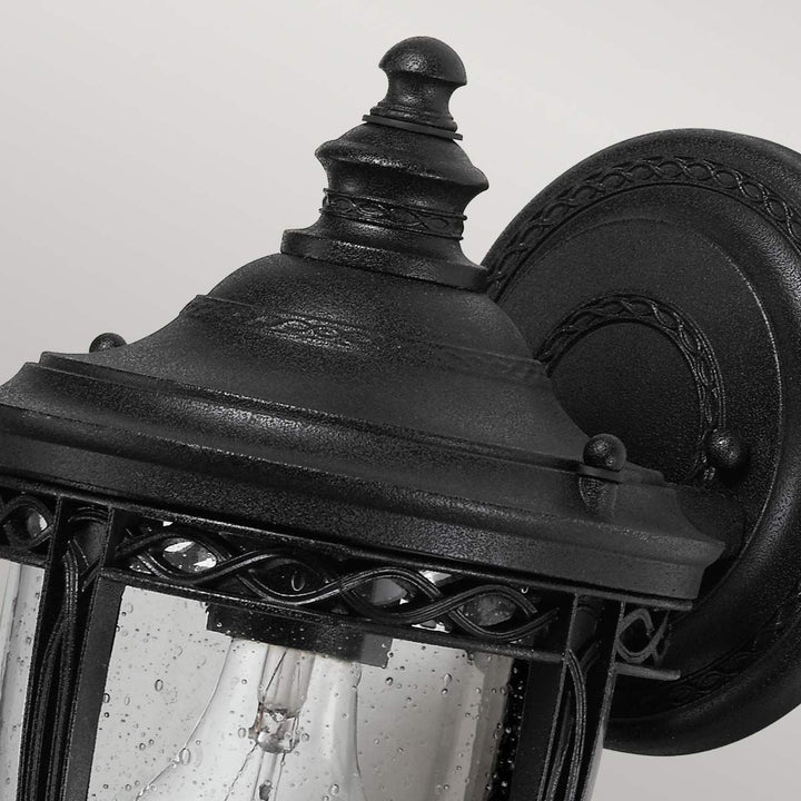 Norlys English Bridle 1 Light Small Wall Lantern FE-EB2-S-BLK Black