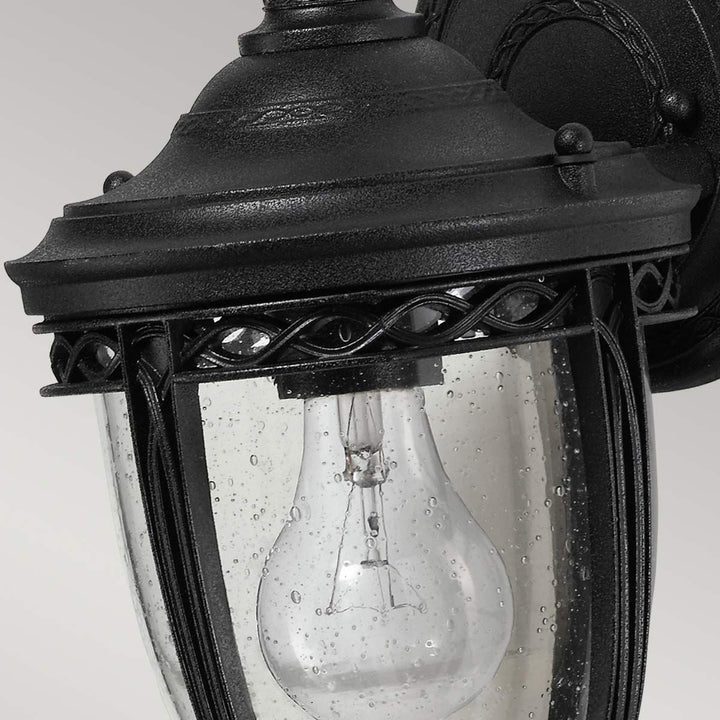 Norlys English Bridle 1 Light Small Wall Lantern FE-EB2-S-BLK Black