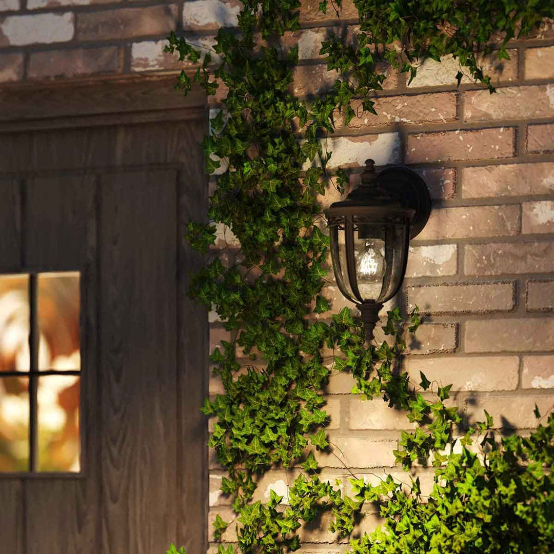 Norlys English Bridle 1 Light Small Wall Lantern FE-EB2-S-BLK Black