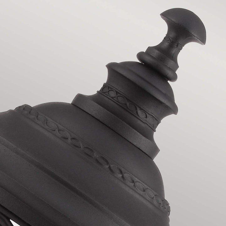 Norlys English Bridle 3 Light Large Pedestal FE-EB3-L-BLK Black