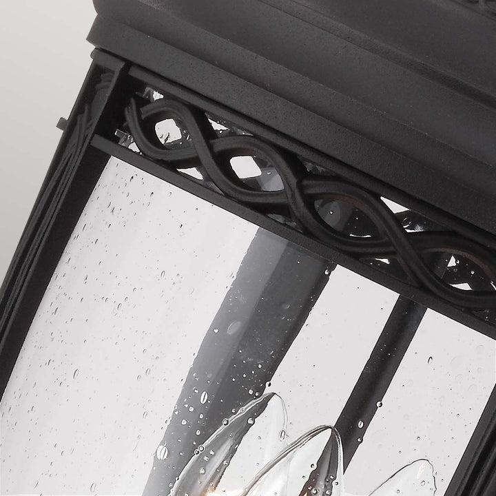 Norlys English Bridle 3 Light Large Pedestal FE-EB3-L-BLK Black
