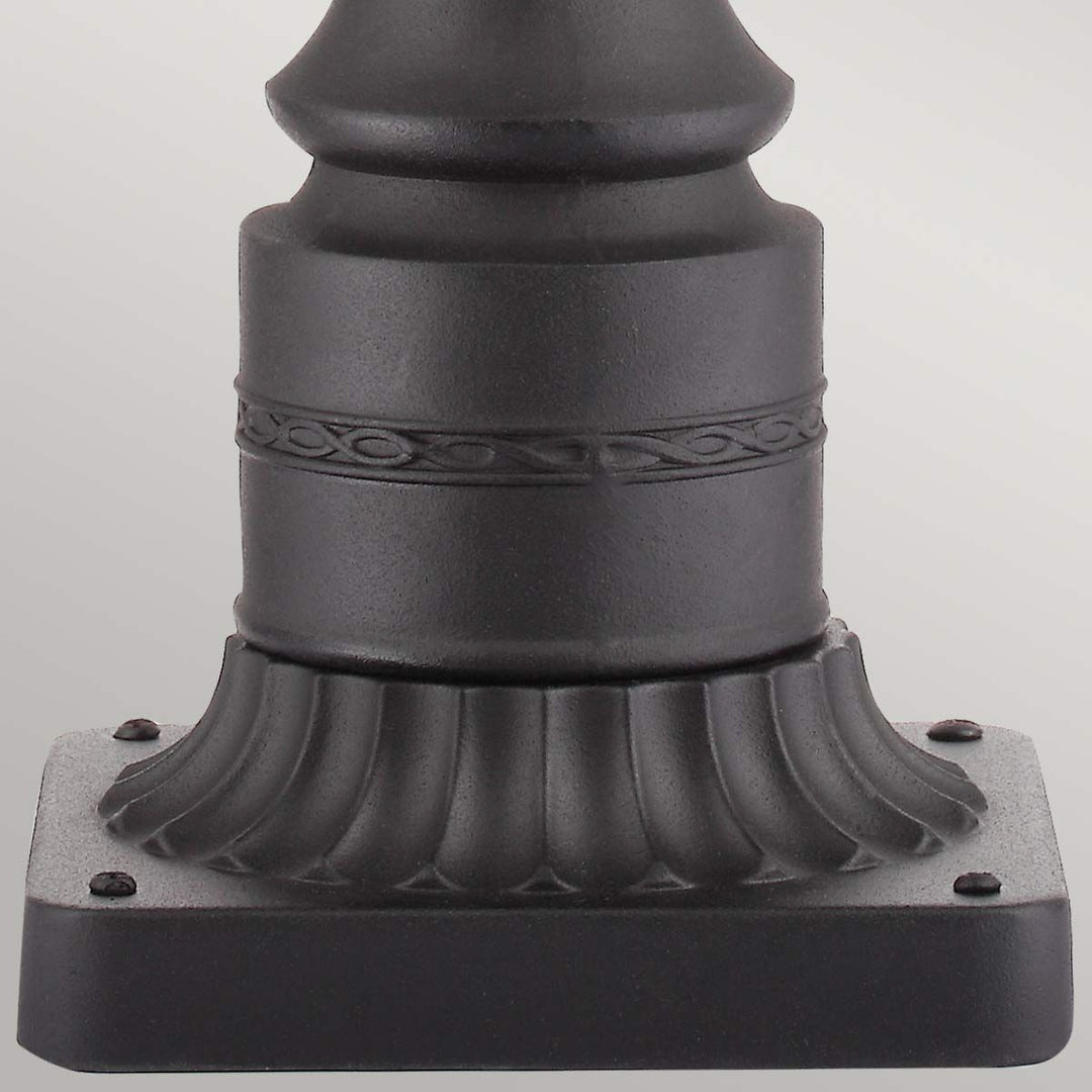Norlys English Bridle 3 Light Large Pedestal FE-EB3-L-BLK Black