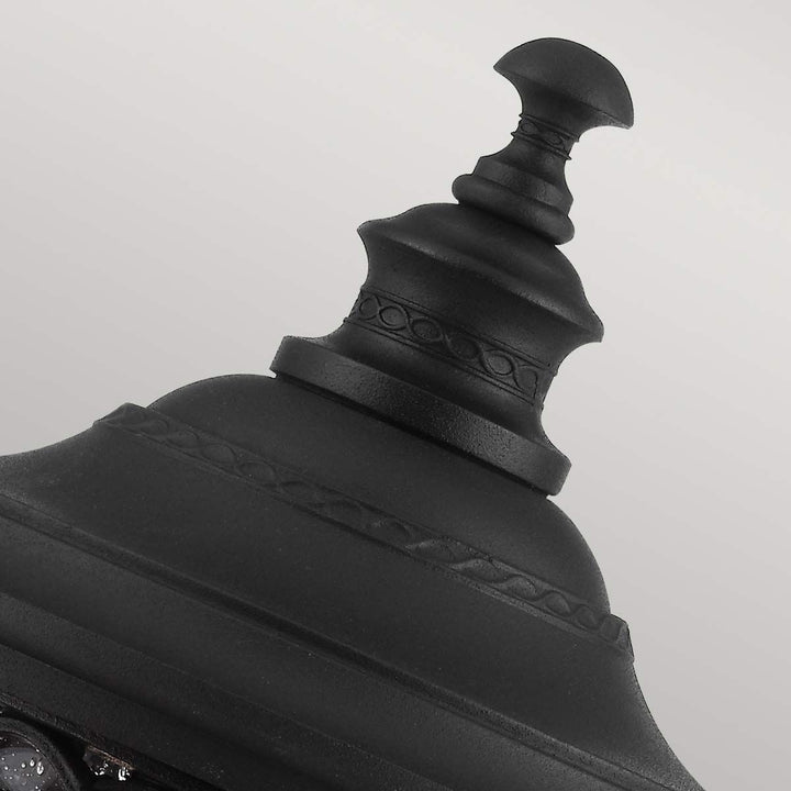 Norlys English Bridle 3 Light Medium Pedestal FE-EB3-M-BLK Black