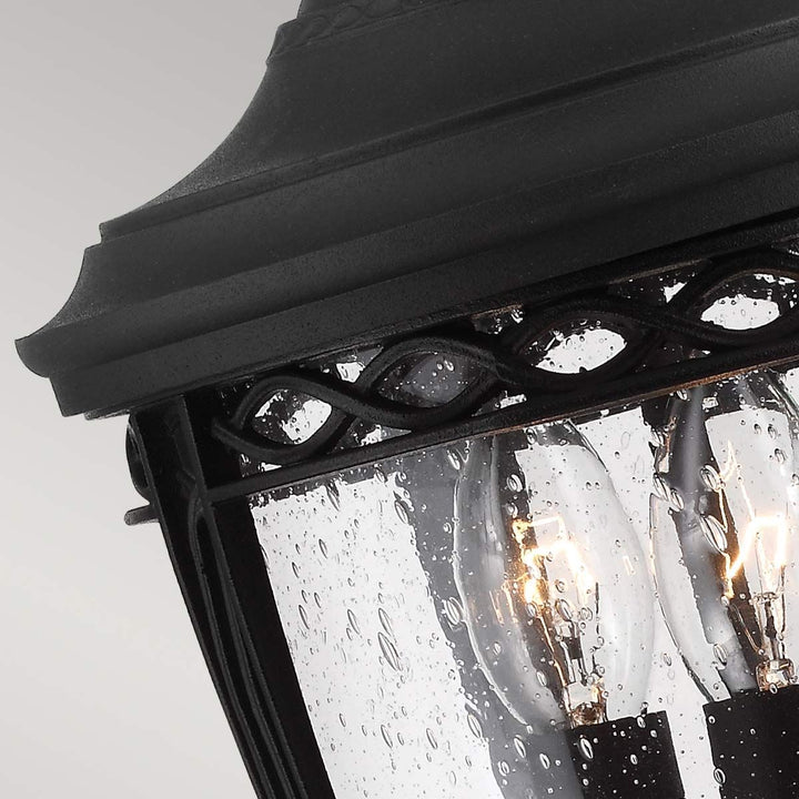 Norlys English Bridle 3 Light Medium Pedestal FE-EB3-M-BLK Black