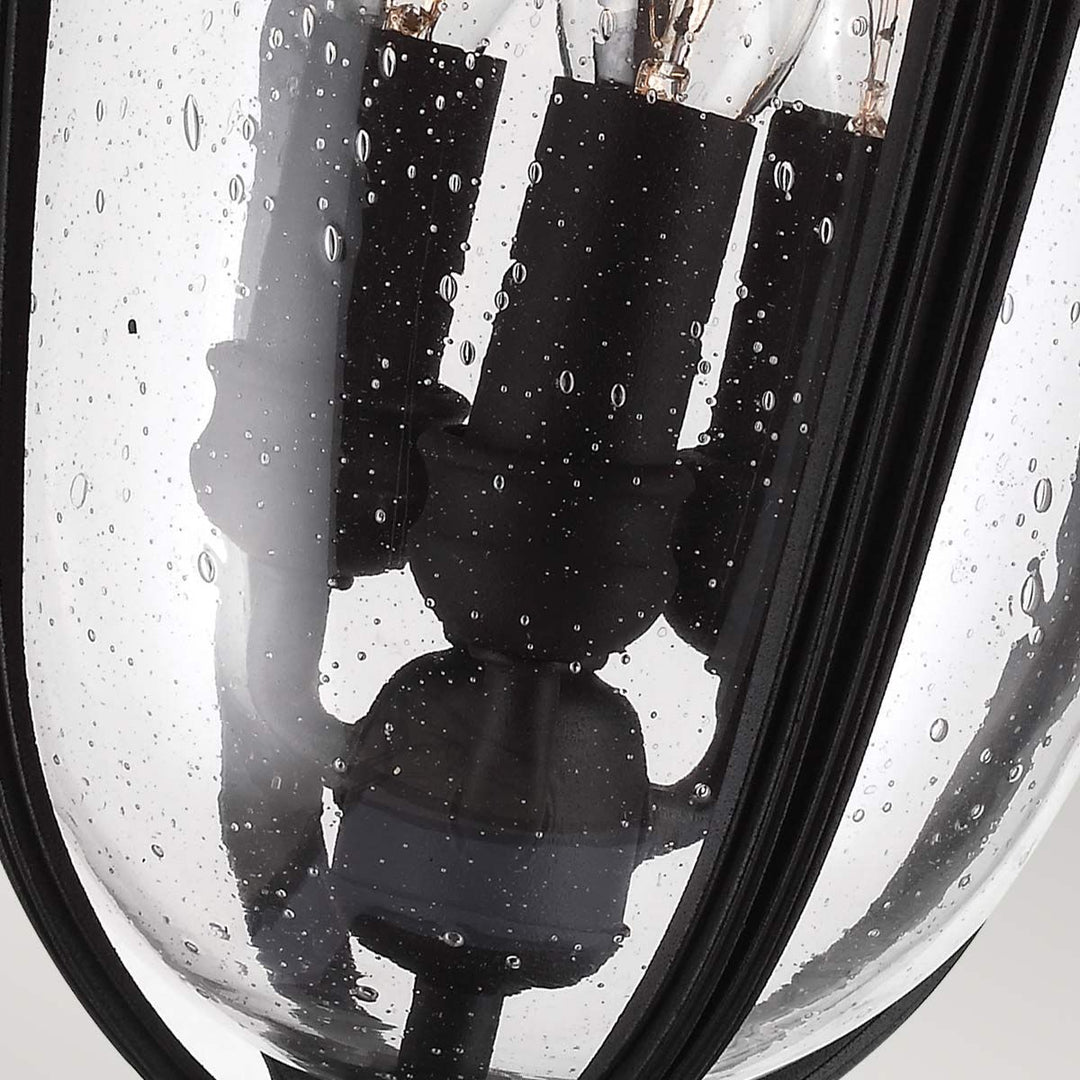 Norlys English Bridle 3 Light Medium Pedestal FE-EB3-M-BLK Black