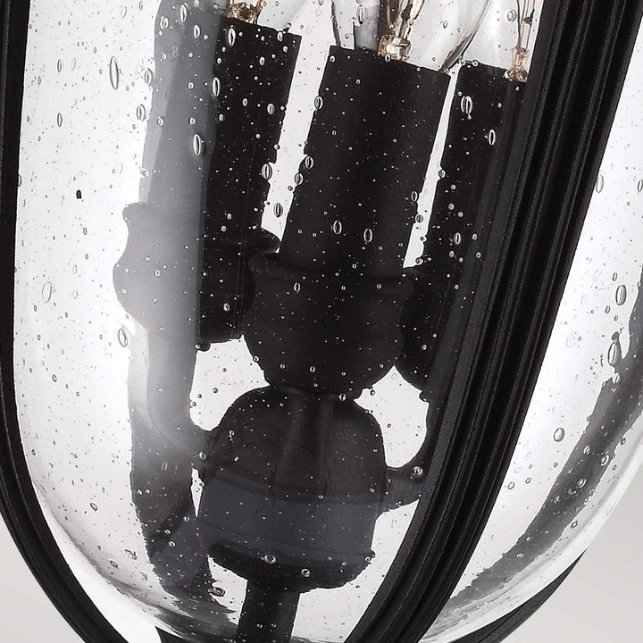 Norlys English Bridle 3 Light Medium Pedestal FE-EB3-M-BLK Black