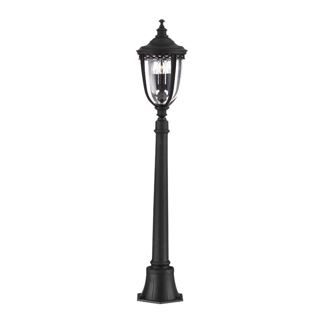 Norlys English Bridle 3 Light Medium Pillar - Lantern FE-EB4-M-BLK Black