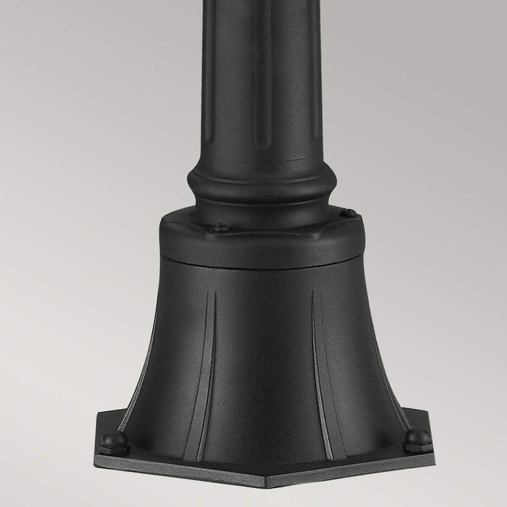 Norlys English Bridle 3 Light Medium Pillar - Lantern FE-EB4-M-BLK Black