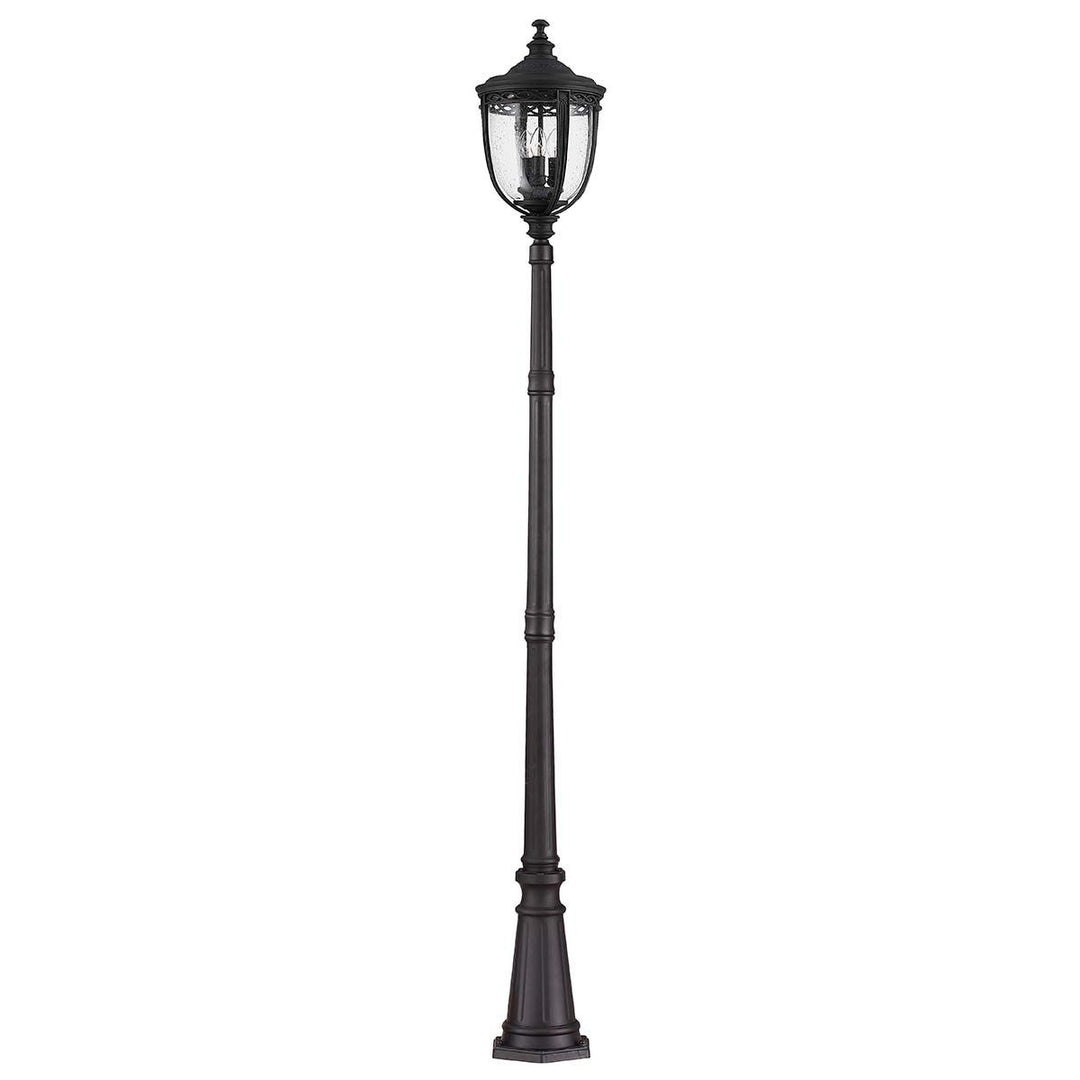 Norlys English Bridle 3 Light Large Lamp Post FE-EB5-L-BLK Black
