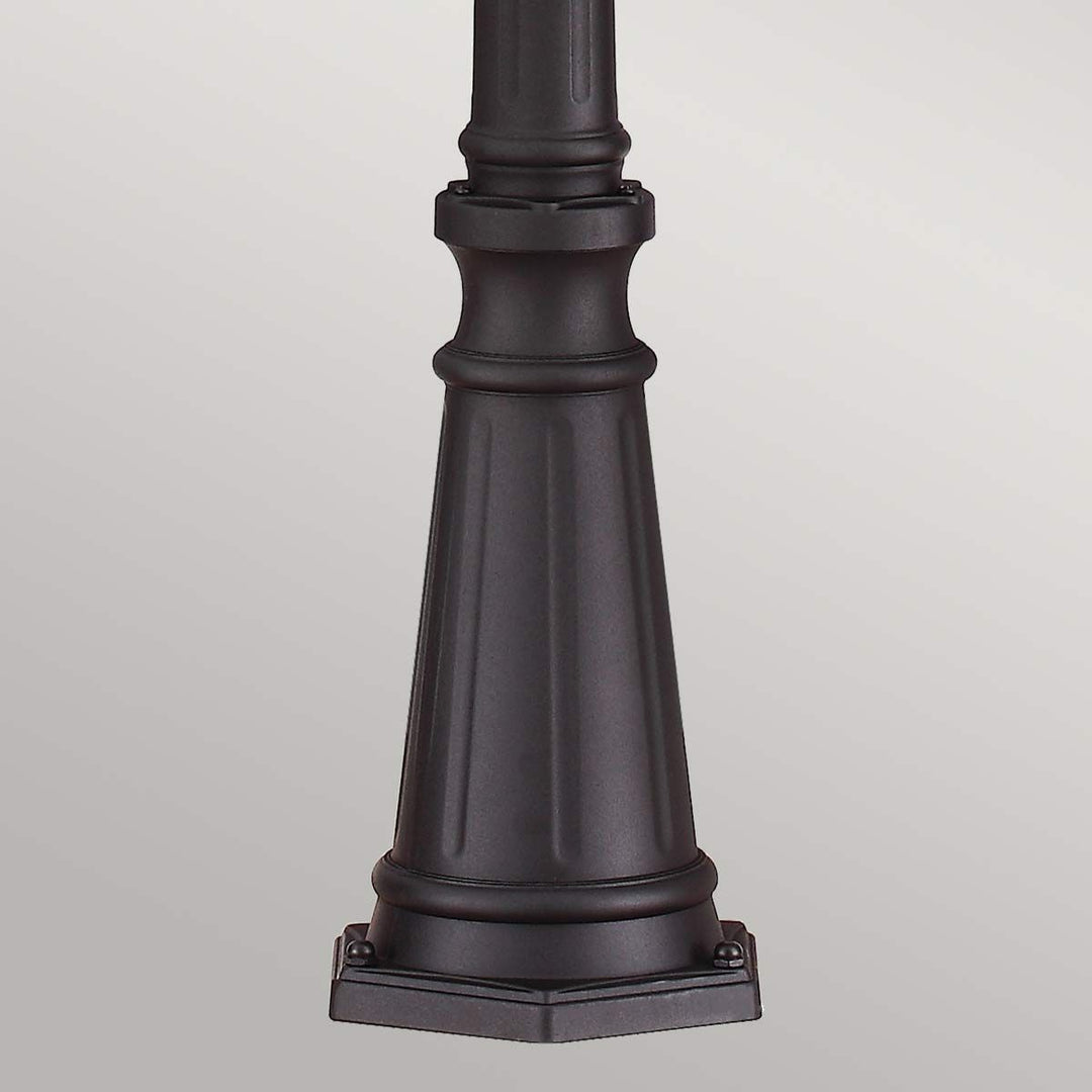 Norlys English Bridle 3 Light Large Lamp Post FE-EB5-L-BLK Black
