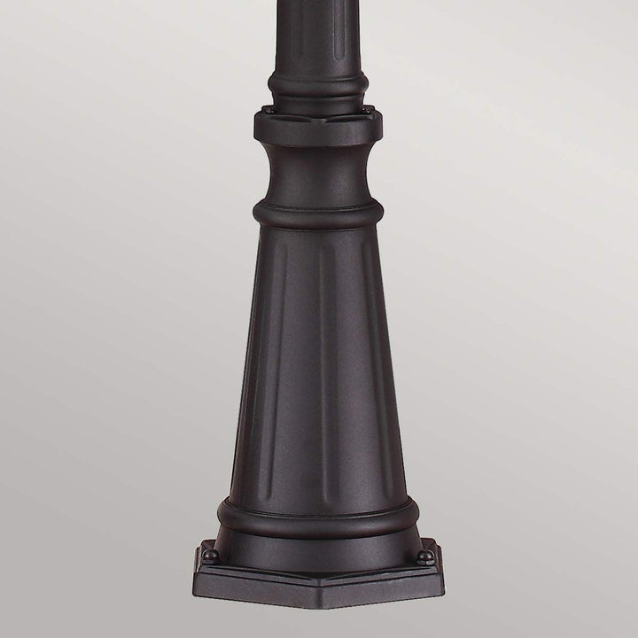 Norlys English Bridle 3 Light Large Lamp Post FE-EB5-L-BLK Black