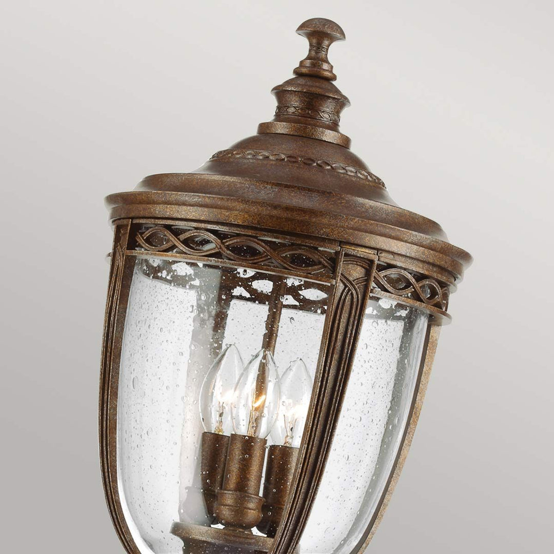 Norlys English Bridle 3 Light Large Lamp Post FE-EB5-L-BRB British Bronze