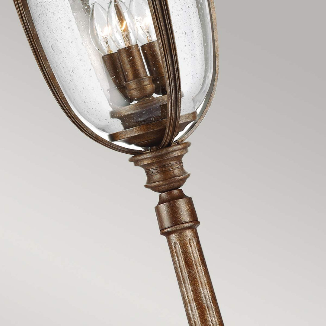 Norlys English Bridle 3 Light Large Lamp Post FE-EB5-L-BRB British Bronze