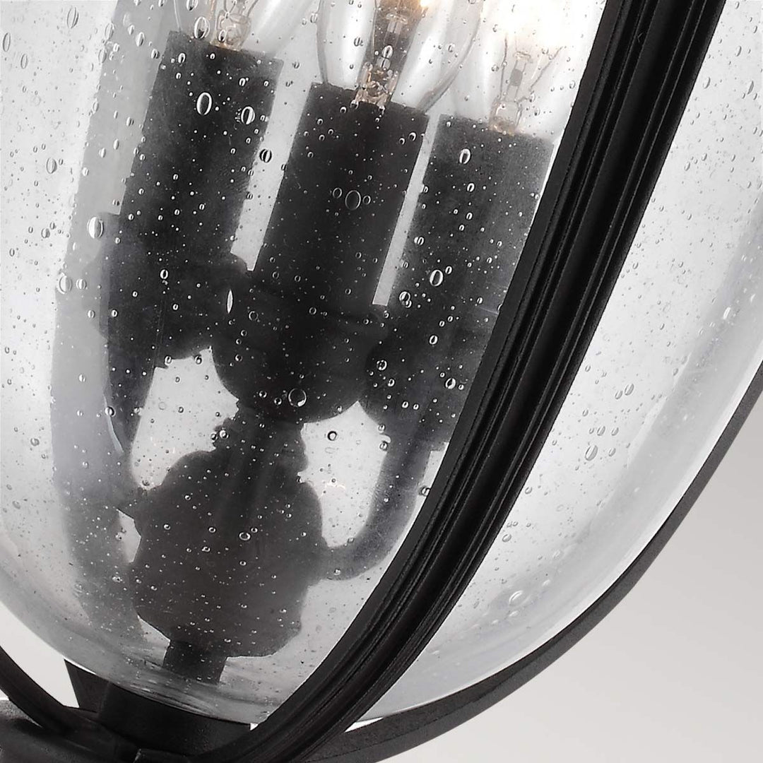 Norlys English Bridle 3 Light Large Chain Lantern FE-EB8-L-BLK Black