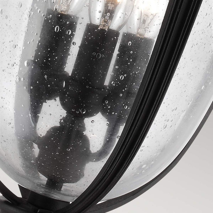 Norlys English Bridle 3 Light Large Chain Lantern FE-EB8-L-BLK Black