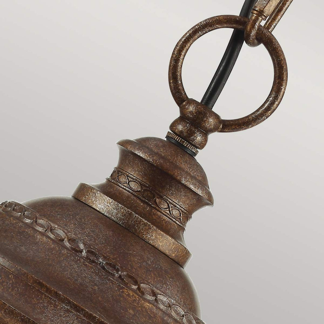 Norlys English Bridle 3 Light Large Chain Lantern FE-EB8-L-BRB British Bronze