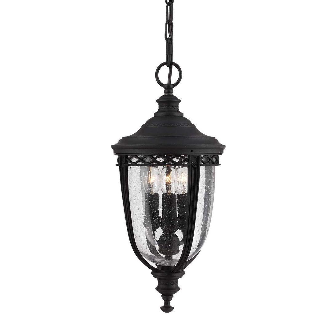 Norlys English Bridle 3 Light Medium Chain Lantern FE-EB8-M-BLK Black