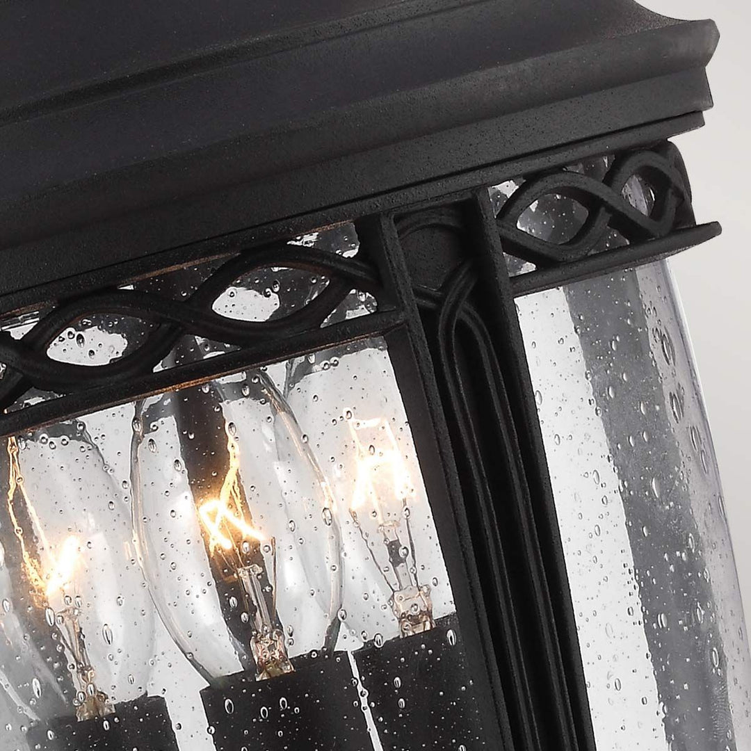 Norlys English Bridle 3 Light Medium Chain Lantern FE-EB8-M-BLK Black