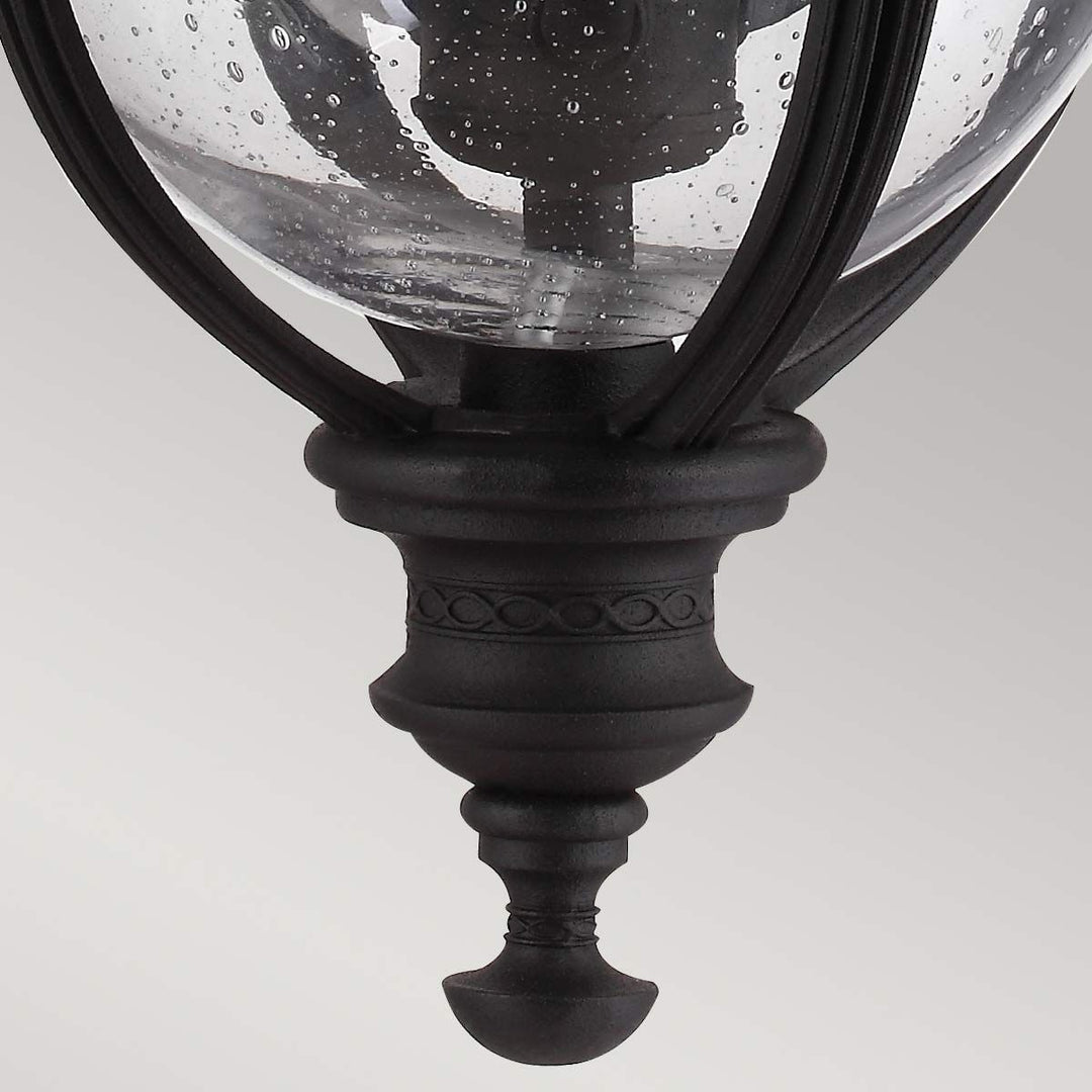 Norlys English Bridle 3 Light Medium Chain Lantern FE-EB8-M-BLK Black
