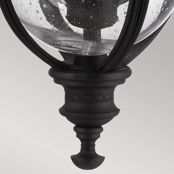 Norlys English Bridle 3 Light Medium Chain Lantern FE-EB8-M-BLK Black
