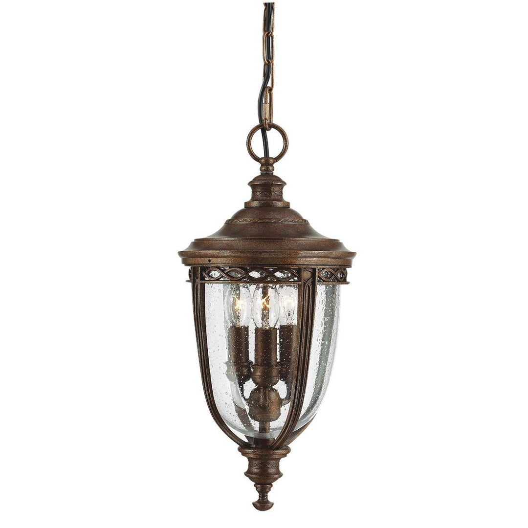 Norlys English Bridle 3 Light Medium Chain Lantern FE-EB8-M-BRB British Bronze