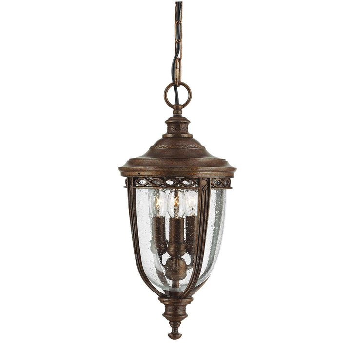 Norlys English Bridle 3 Light Medium Chain Lantern FE-EB8-M-BRB British Bronze