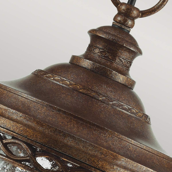 Norlys English Bridle 3 Light Medium Chain Lantern FE-EB8-M-BRB British Bronze