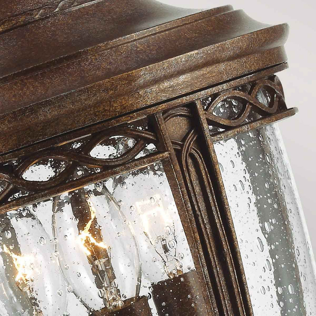 Norlys English Bridle 3 Light Medium Chain Lantern FE-EB8-M-BRB British Bronze