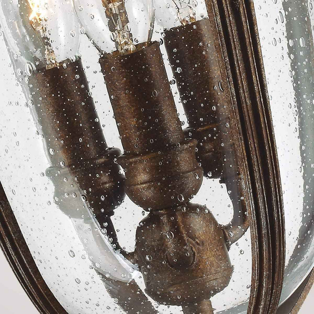 Norlys English Bridle 3 Light Medium Chain Lantern FE-EB8-M-BRB British Bronze