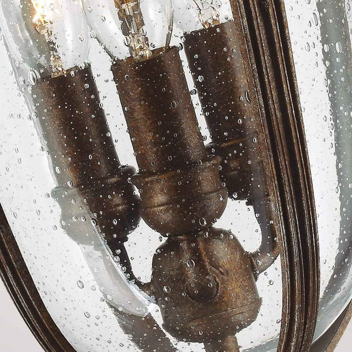 Norlys English Bridle 3 Light Medium Chain Lantern FE-EB8-M-BRB British Bronze