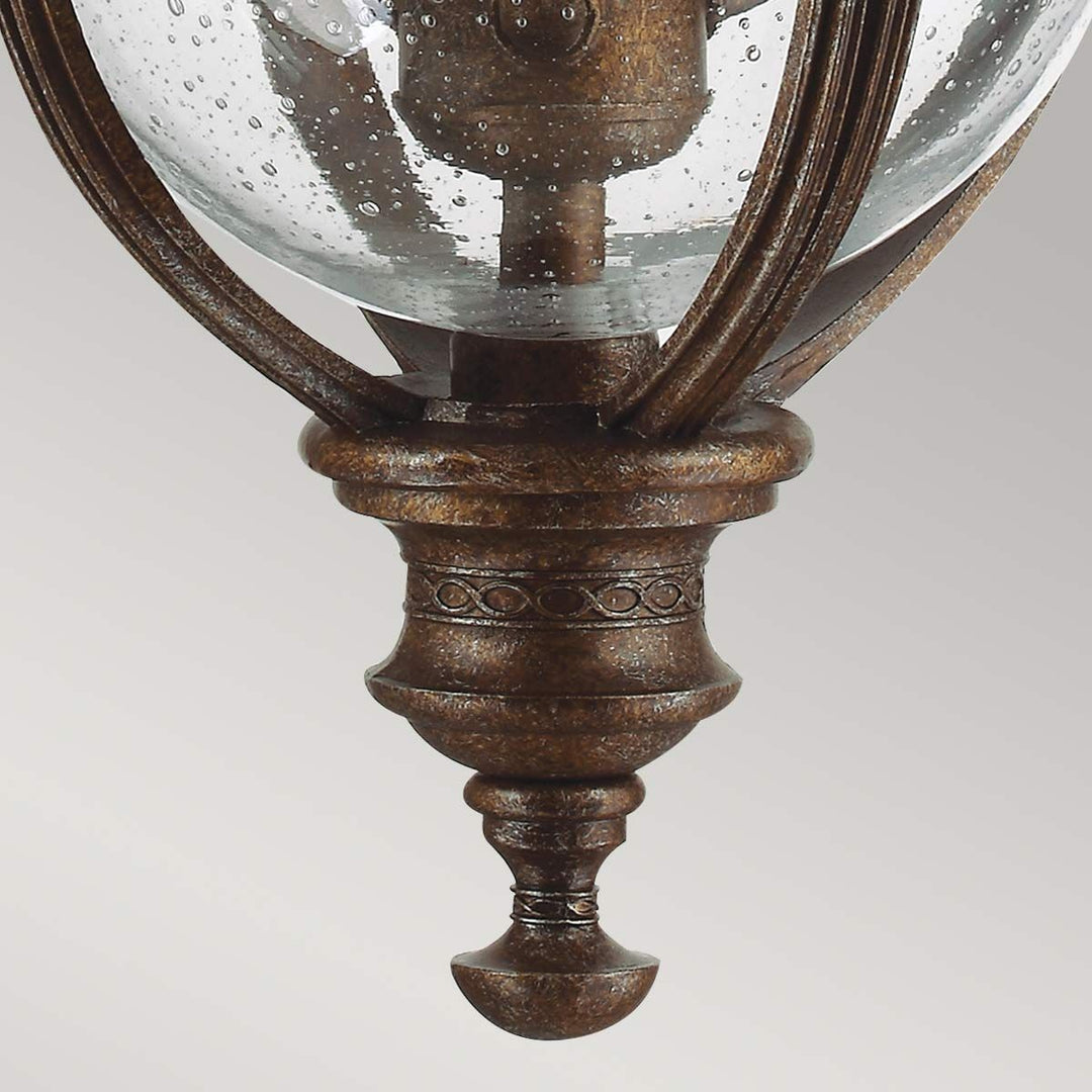 Norlys English Bridle 3 Light Medium Chain Lantern FE-EB8-M-BRB British Bronze