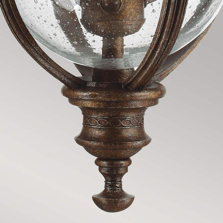 Norlys English Bridle 3 Light Medium Chain Lantern FE-EB8-M-BRB British Bronze
