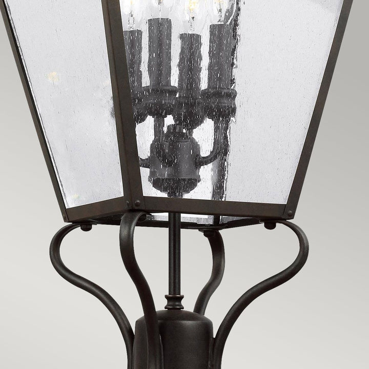 Norlys Galena 4 Light Lamp Post FE-GALENA5-XL-SBL Sable