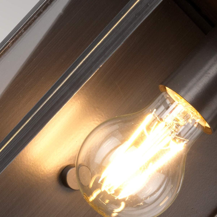 Norlys Glenview 1 Light Wall Lantern FE-GLENVIEW-M Antique Bronze